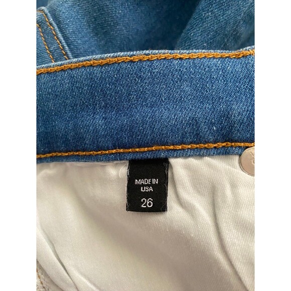 Veronica Beard Carly 11" Kick Flare Jeans with Button Fly Size 26 - Picture 6 of 7